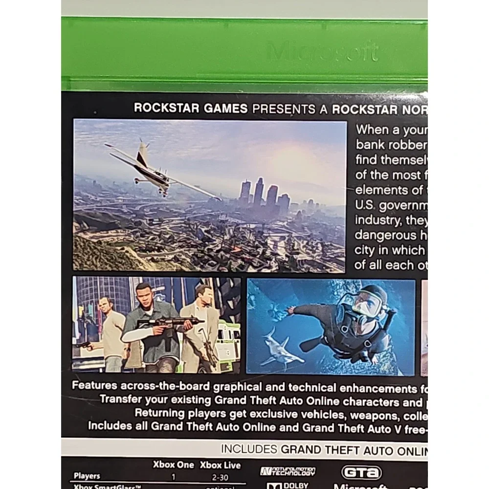 Grand Theft Auto V GTA Five for Xbox One